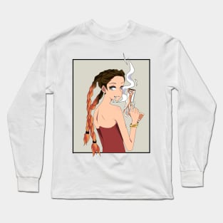 Apex legends loba anime style ver. Long Sleeve T-Shirt